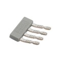 0202142 - JUMPER TERM BLK 4POS FLAT PIN