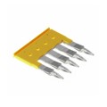 1608980000 - JUMPER TERM BLK 5POS FLAT PIN
