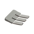 0205106 - JUMPER TERM BLK 3POS FLAT PIN
