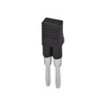 2303543 - JUMPER TERM BLK 2POS ROUND PINS