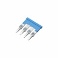 P2RVM-040S - JUMPER TERM BLK 4POS FLAT PIN