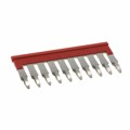 P2RVM-100R - JUMPER TERM BLK 10POS FLAT PIN