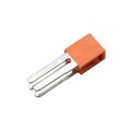 CA801/1 - JUMPER TERM BLK 2POS FLAT PIN