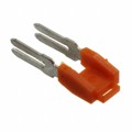 CA801/1-3 - JUMPER TERM BLK 2POS FLAT PIN