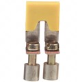 2740.2 - JUMPER TERM BLK 2POS ROUND PINS