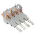 3000589 - JUMPER TERM BLK 4POS FLAT PIN