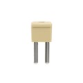 0270860000 - JUMPER TERM BLK 2POS ROUND PINS