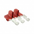 3260160 - JUMPER TERM BLK 3POS FLAT PIN