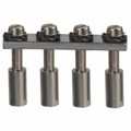 475134 - JUMPER TERM BLK 4POS ROUND PINS