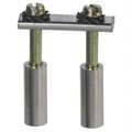 475162 - JUMPER TERM BLK 2POS ROUND PINS
