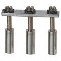 475163 - JUMPER TERM BLK 3POS ROUND PINS