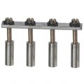475164 - JUMPER TERM BLK 4POS ROUND PINS