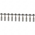 475169 - JUMPER TERM BLK 10POS ROUND PIN