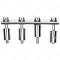 475174 - JUMPER TERM BLK 4POS ROUND PINS