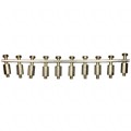 475179 - JUMPER TERM BLK 10POS ROUND PIN