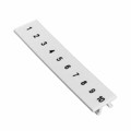 0808804:0001 - ZACK STRIP 10-SECTION WHITE