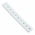1051029:0001 - ZACK STRIP 10-SECTION WHITE