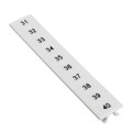 1052028:0031 - ZACK STRIP 10-SECTION WHITE