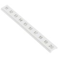 0808626:0011 - ZACK STRIP 10-SECTION WHITE