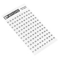 0804293:0021 - ADHESIVE MARKER CARD 21-30