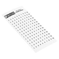 0804109:0001 - ADHESIVE MARKER CARD 1-10