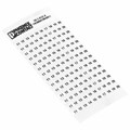 0804109:0011 - ADHESIVE MARKER CARD 11-20