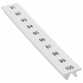 1052028:0091 - ZACK STRIP 10-SECTION WHITE