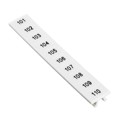 1051029:0101 - ZACK STRIP 10-SECTION WHITE