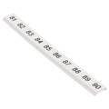 1051029:0081 - ZACK STRIP 10-SECTION WHITE