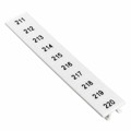 1051016:0211 - ZACK STRIP 10-SECTION WHITE