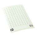 0805412 - UNPRINTED ADHESIVE MARKER CARD
