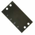 MS-4-141 - BARRIER BLK MARKER STRIP 4POS