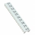 XW5Z-S2.5LB-31-40 - TB LABEL 2.5MM MARKING 31-40