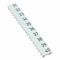XW5Z-S4.0LB-31-40 - TB LABEL 4MM MARKING 31-40