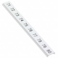 0808671:0071 - ZACK STRIP 10-SECTION WHITE