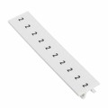 1051032:0002 - ZACK STRIP 10-SECTION WHITE