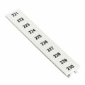 1050020:0221 - ZACK STRIP 10-SECTION WHITE