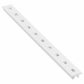 1053014:0071 - ZACK STRIP 10-SECTION WHITE