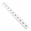 1053014:0021 - ZACK STRIP 10-SECTION WHITE