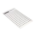 0804183:0031 - ADHESIVE MARKER CARD 31-40