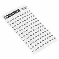 0804293:0041 - MARKER CARD FOR 120 TERM BLOCKS