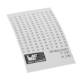 691900310201 - ADHESIVE MARKER CARD HORIZONTAL