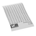 691900510302 - ADHESIVE MARKER CARD HORIZONTAL