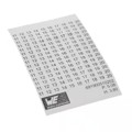 691900510202 - ADHESIVE MARKER CARD HORIZONTAL