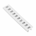 1051029:0131 - ZACK STRIP 10-SECTION WHITE