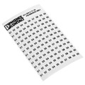 0804183:0051 - MARKER CARD FOR 120 TERM BLOCKS