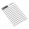 0804183:0061 - MARKER CARD FOR 120 TERM BLOCKS