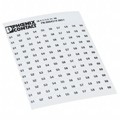 0804374:0051 - MARKER CARD PRINTED HORIZONTALLY