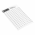 0804374:0001 - ADHESIVE MARKER CARD 1-10