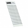 0804109:0051 - MARKER CARD PRINTED HORIZONTALLY